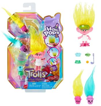 Mattel Trolls Malá panenka Hair pops - Viva HNF02