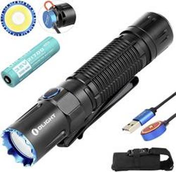 LED kapesní svítilna OLight M2R Pro Warrior M2R Pro, 1800 lm, 179 g, napájeno akumulátorem, černá