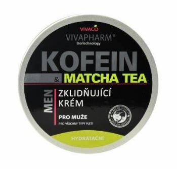 Vivaco Hydratační krém pro muže Kofein a Matcha Tea 50 ml