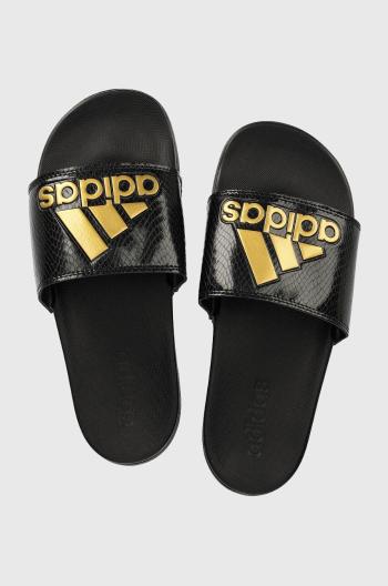 Pantofle adidas dámské, černá barva