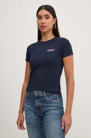 Tričko Guess Jeans tmavomodrá barva, W4YI02 J1314