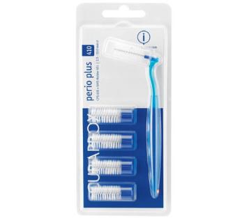 Curaprox Mezizubní kartáček Perio Plus 410 - 10,0 mm Modrý (Holder & Refill)