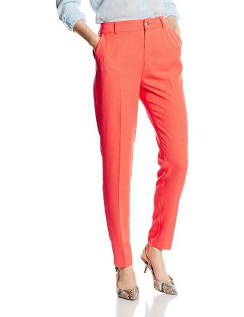 Guess GUESS dámské kalhoty oranžové 