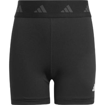 adidas TECHFIT AEROREADY SHORT LEGGINGS Dívčí elastické kraťasy, černá, velikost