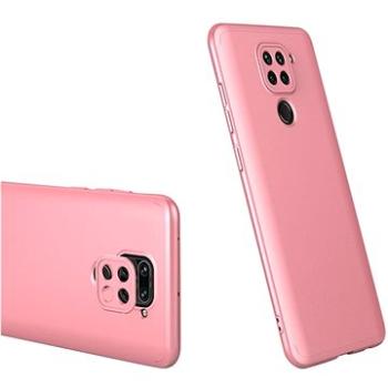 GKK 360 Full Body plastový kryt na Xiaomi Redmi 10X 4G / Redmi Note 9, růžový (GKK07911)