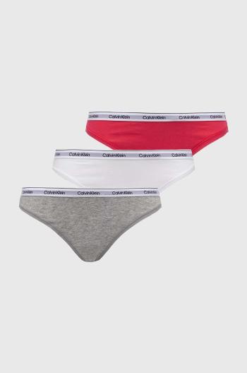 Tanga Calvin Klein Underwear 3-pack 000QD5209E