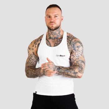 Tílko Stringer Tank Top White S - GymBeam