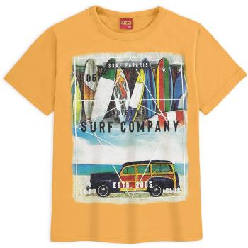 Chlapecké tričko KYLY SURF COMPANY žluté Velikost: 158