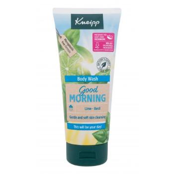 Kneipp Good Morning Body Wash Lime & Basil 200 ml sprchový gel pro ženy