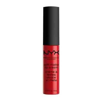 NYX Professional Makeup Soft Matte Lip Cream 8 ml rtěnka pro ženy 01 Amsterdam tekutá rtěnka