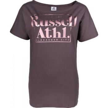 Russell Athletic KIMONO LOOSE FIT TOP Dámské tričko, tmavě šedá, velikost S