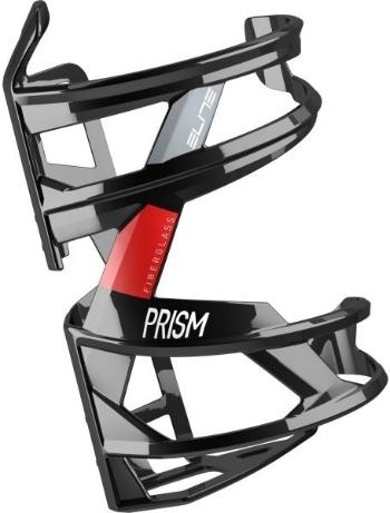 Elite Cycling Prism R Black/Red Cyklistický držák na láhev