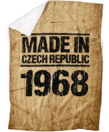 Deka Made In (rok: 1968, Podšití beránkem: ANO)