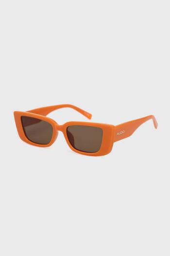 Sluneční brýle Aldo Lingzhi dámské, oranžová barva