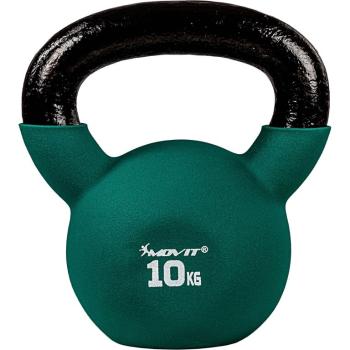 63643  MOVIT Kettlebell činka zelená, 10 kg
