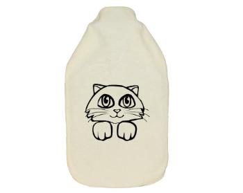 Termofor zahřívací láhev Kočička