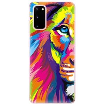 iSaprio Rainbow Lion pro Samsung Galaxy S20 (ralio-TPU2_S20)