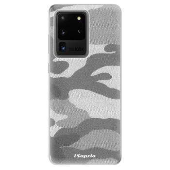 Odolné silikonové pouzdro iSaprio - Gray Camuflage 02 - Samsung Galaxy S20 Ultra