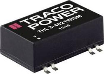 DC/DC měnič napětí, SMD TracoPower THL 3-4811WISM, 48 V/DC, 5.1 V/DC, 600 mA, 3 W, Počet výstupů 1 x