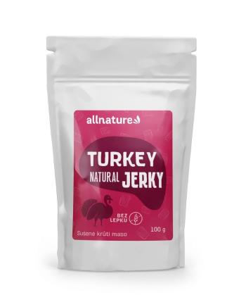 Allnature TURKEY Natural Jerky sušené krůtí maso 100 g