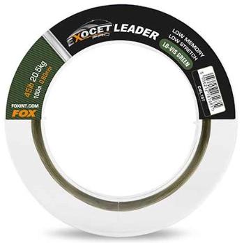 Fox vlasec exocet pro low vis green leader - 100 m 0,60 mm 20,5 kg