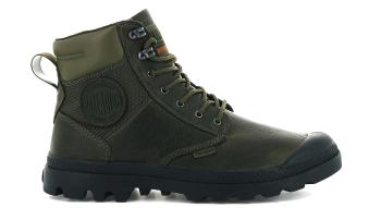 Palladium Pampa Shield WP + LTH zelené 76844-383-M