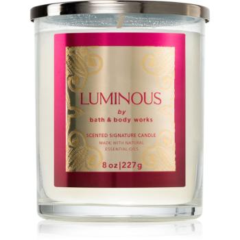 Bath & Body Works Luminous vonná svíčka 227 g