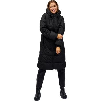 GAP V-MAXI LONG PUFFER LOGO Dámská zimní bunda, černá, velikost XXS