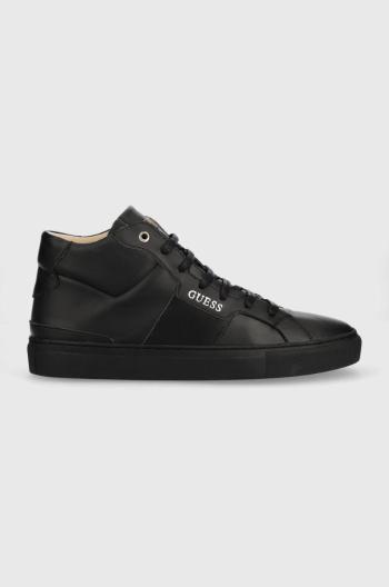 Sneakers boty Guess Ravenna Mid černá barva