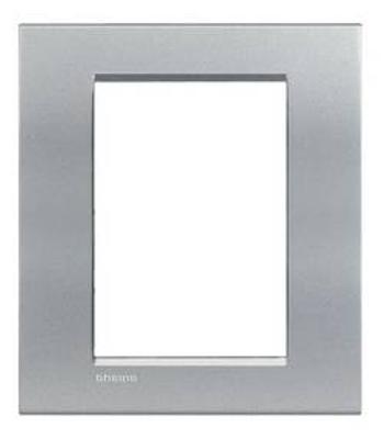 Legrand rám Living&Light hliník LNA4826TE