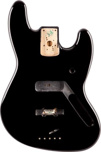 Fender Jazz Bass Body Vintage Bridge Black Tělo pro baskytaru