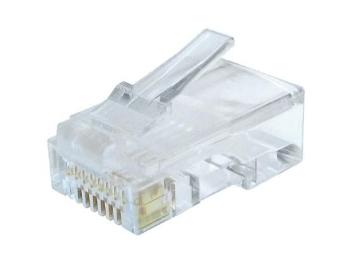 GEMBIRD Modular plug 8P8C for CAT6, 100 pcs LC-8P8C-002/100, LC-8P8C-002/100