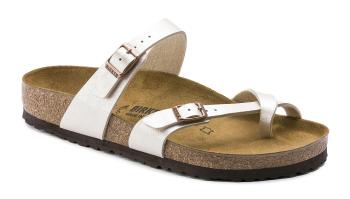 Birkenstock Mayari Birko-Flor Regular Fit bílé 71661