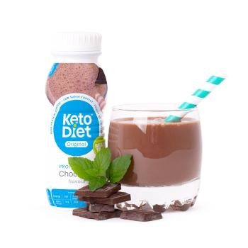 KetoDiet Proteinový drink čokoláda 250 ml