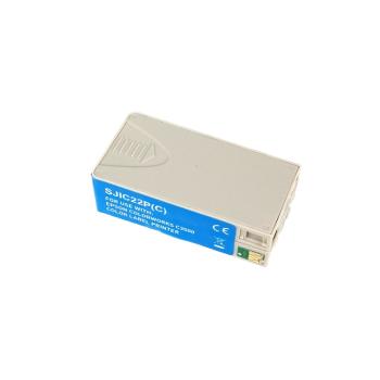 Epson S020602, SJIC22P(C) azurová (cyan) kompatibilní cartridge