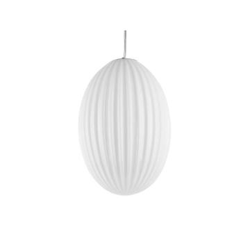 Bílá závěsná lampa Pendant – 44 cm