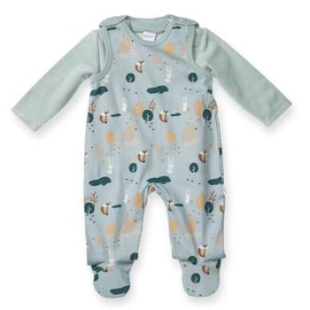 LITTLE Romper set 2-dílný lesní zvířata