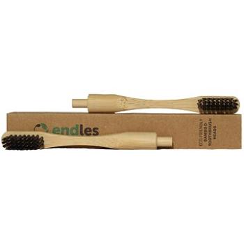 ENDLES By Econea náhradní hlavice k bambusovému zubnímu kartáčku soft 2 ks (745125569826)
