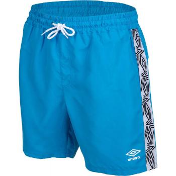 Umbro TAPED SWIM SHORT Pánské plavecké šortky, modrá, velikost S