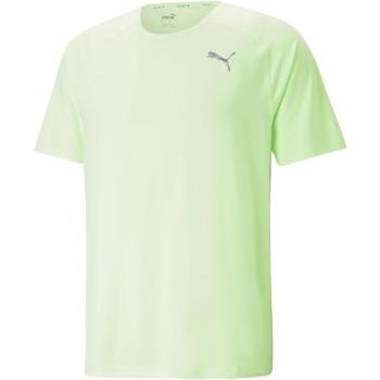 Puma RUN CLOUDSPUN TEE Pánské triko, světle zelená, velikost