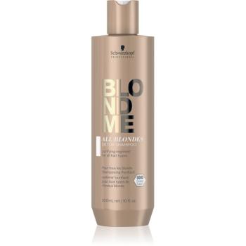 Schwarzkopf Professional Blondme All Blondes Detox čisticí detoxikační šampon pro blond a melírované vlasy 300 ml