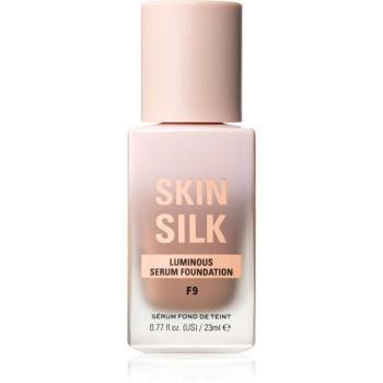 Makeup Revolution Skin Silk Serum Foundation lehký make-up s rozjasňujícím účinkem odstín F9 23 ml