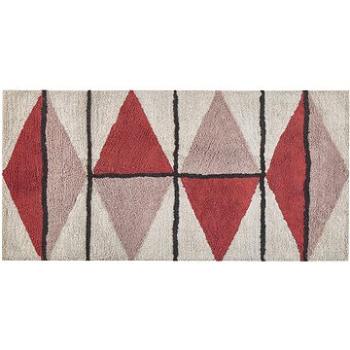 Bavlněný koberec 80 x 150 cm vícebarevný PURNIA, 303140 (beliani_303140)