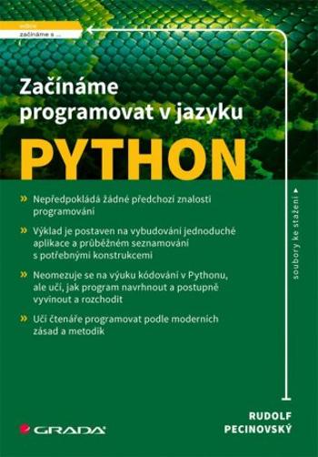 Začínáme programovat v jazyku Python - Rudolf Pecinovský - e-kniha