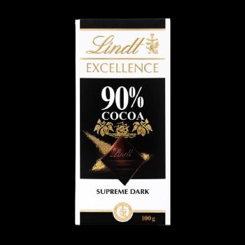 Lindt Excellence 90% hořká čokoláda 100 g