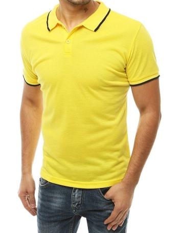 žluté pánské polo tričko vel. 2XL