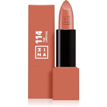 3INA The Lipstick rtěnka odstín 114 - Light brown 4,5 g