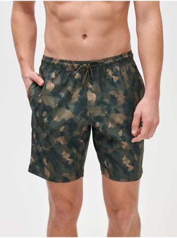 Zelené pánské plavky swim trunk