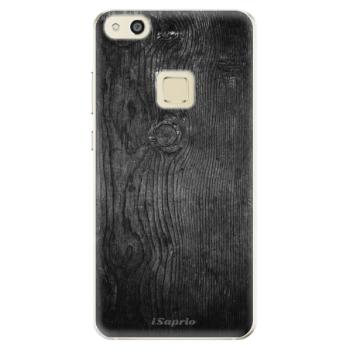 Odolné silikonové pouzdro iSaprio - Black Wood 13 - Huawei P10 Lite