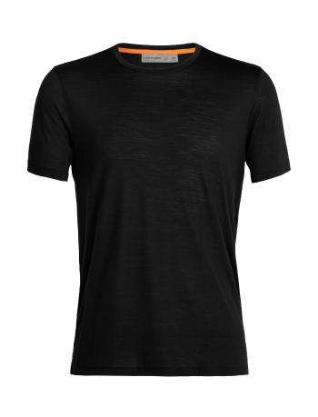 pánské merino triko krátký rukáv ICEBREAKER Mens Sphere II SS Tee, Black velikost: S